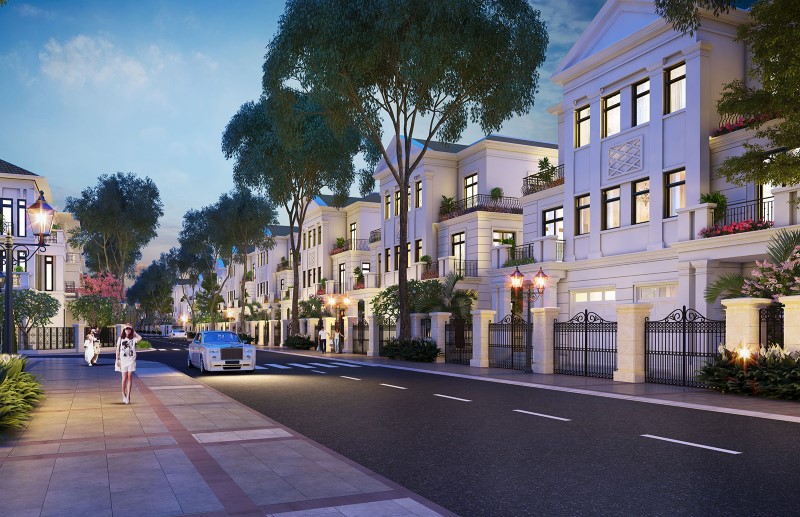Dự án thiết kế biệt thự Vinhomes Riverside Dự án thiết kế biệt thự Vinhomes Riverside